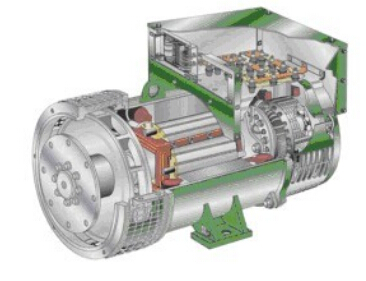 盘龙发电机内部结构图 盘龙发电机内部结构图